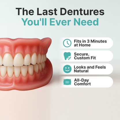 ✨ Ends Today: 70% OFF! Tiworld™? Custom-Fit Full Functional DenturesMake you more confident