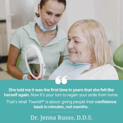 ✨ Ends Today: 70% OFF! Tiworld™? Custom-Fit Full Functional DenturesMake you more confident